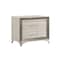 Global Furniture Usa Modern  Zebra Zambrano White Nightstand 2518 - alternate 3